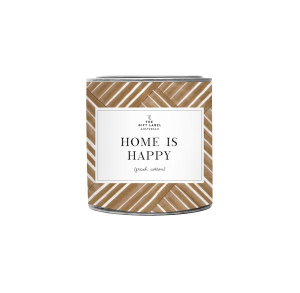 The Gift Label Tgl Candle Big Home Is Happy