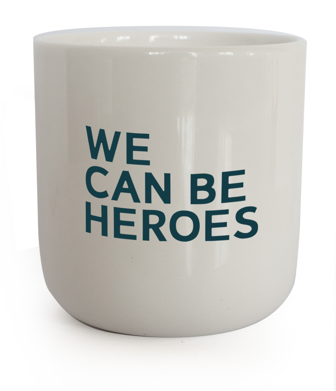 PLTY Lyrics: We Can Be Heroes Mug