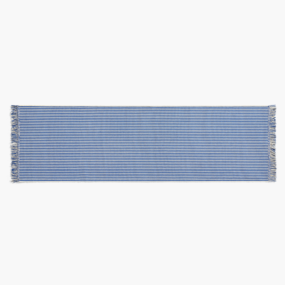 HAY Stripes & Stripes Rug Bluebell Ripple 60 x 200 cm