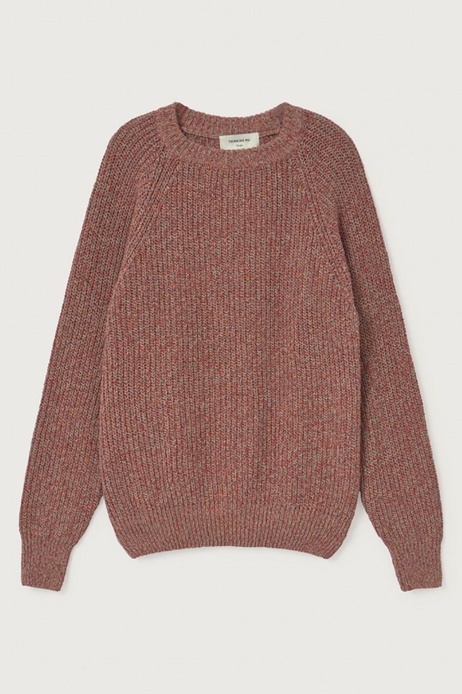 Thinking Mu Raspberry Trash Teja Knitted Sweater