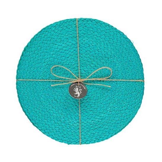 Jute Placemats Set Of 4 Medici Blue