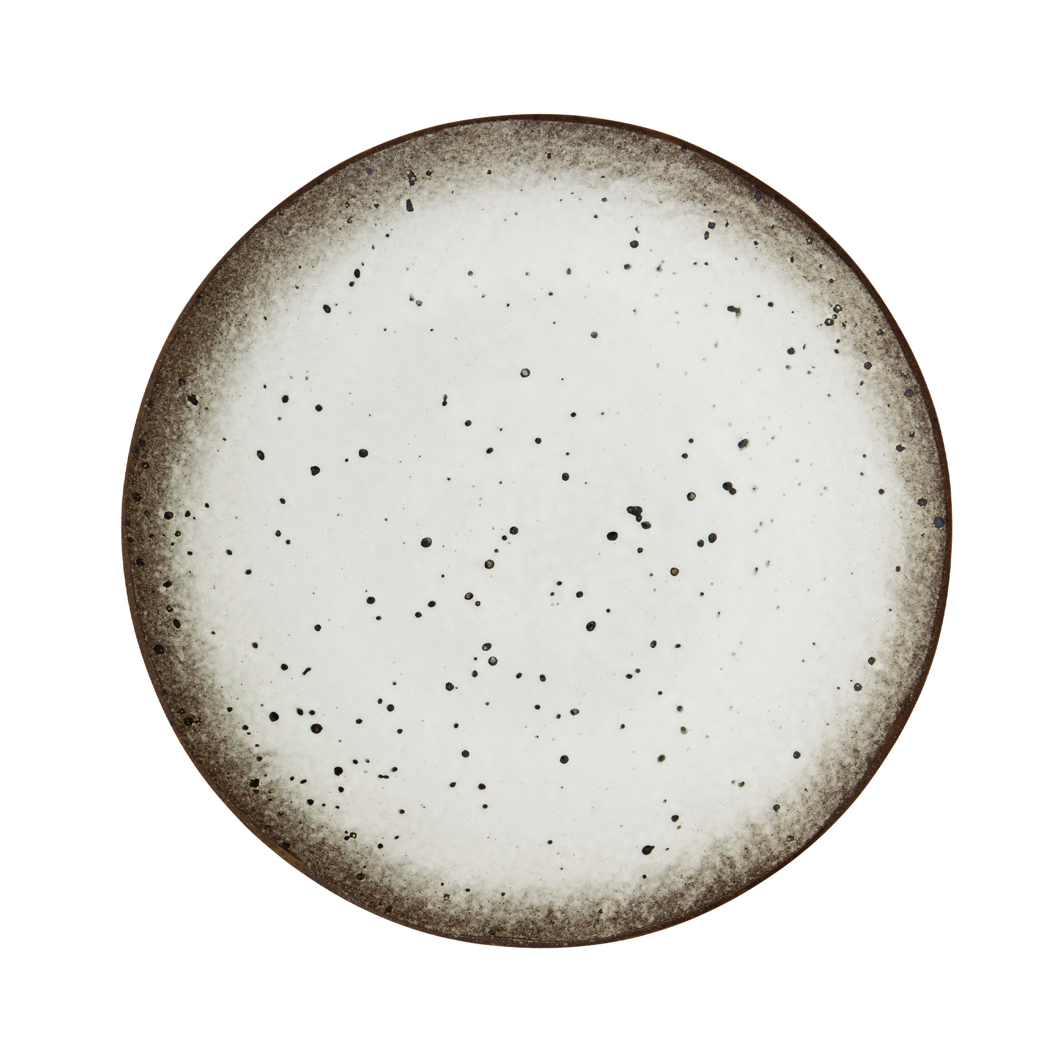 madam-stoltz-brown-and-white-hand-finished-stoneware-dinner-plate