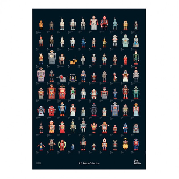 Vitra RF Robot Collection Poster