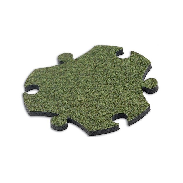 Magis Pack of 7 Grass Puzzle Carpet