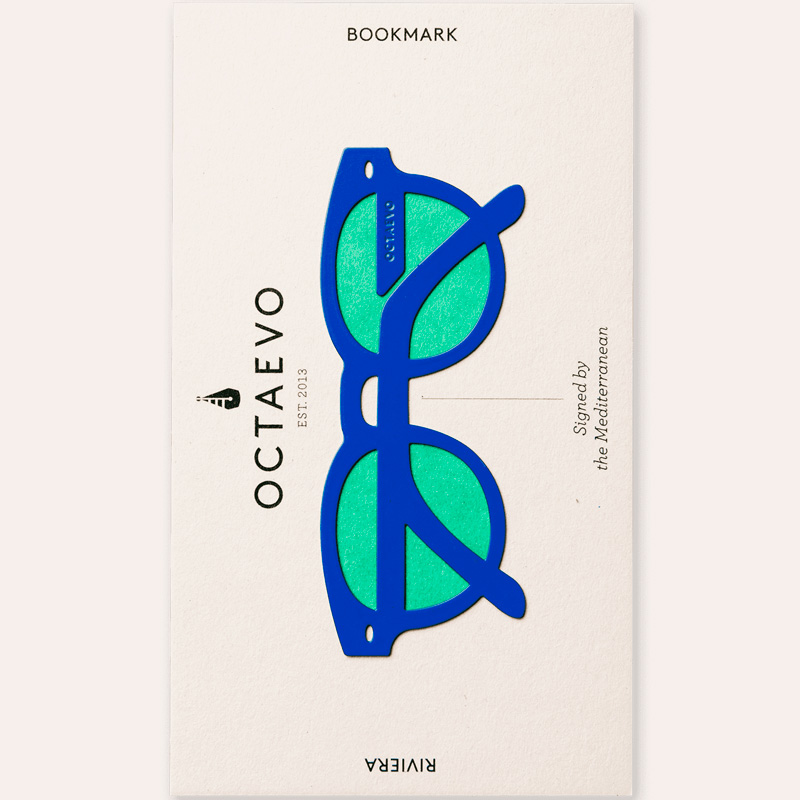 Octaevo Bookmark Riviera Blue