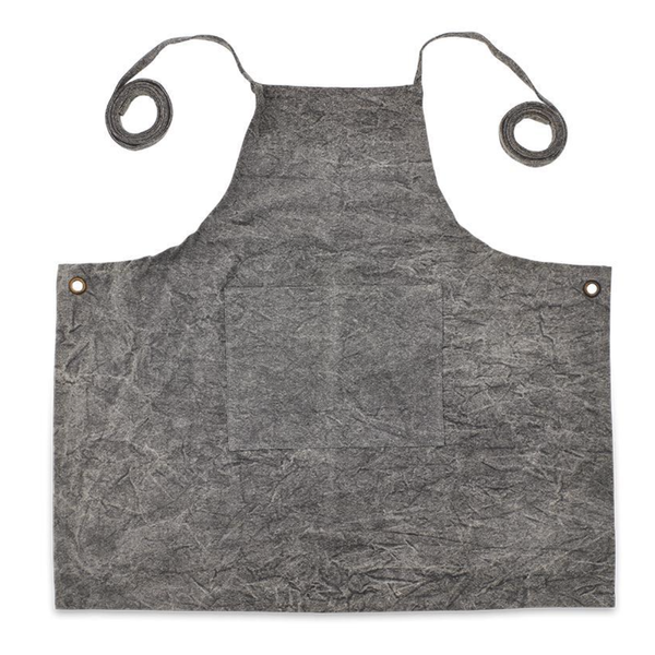 Abeto Apron In Washed Grey