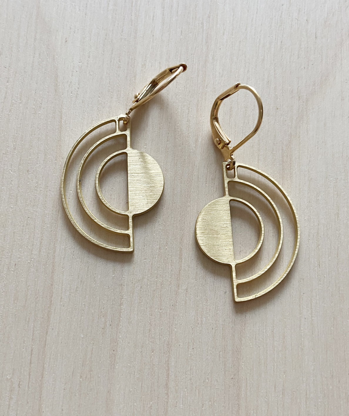 Dowse Sterling Silver Eclipse Earrings