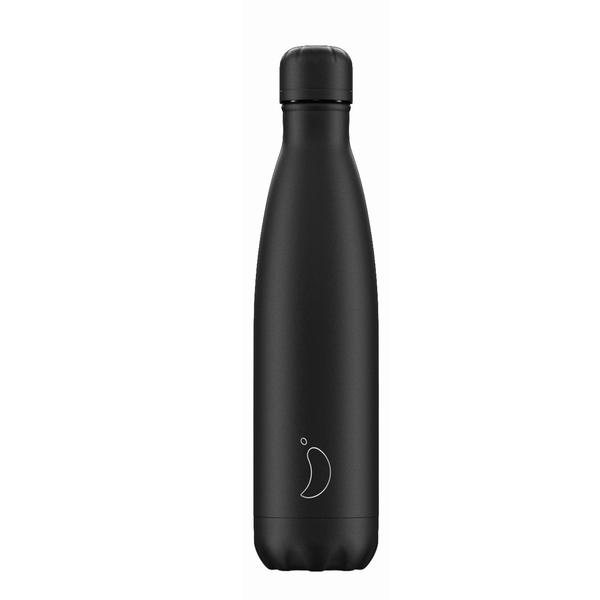 Chilly's Chillys Bottle Monochrome All Black 500 Ml