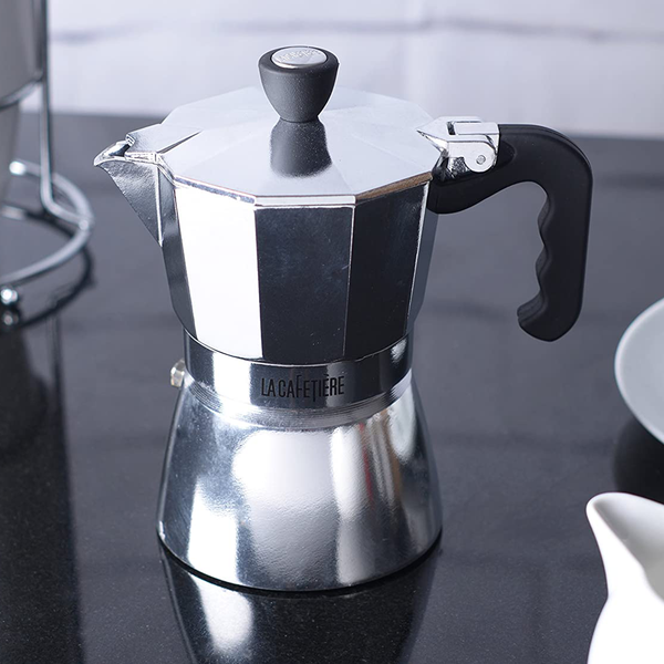 La Cafetiere Classic Espresso 3 Cup Stove Top Espresso Maker:  ifyoulovecoffee