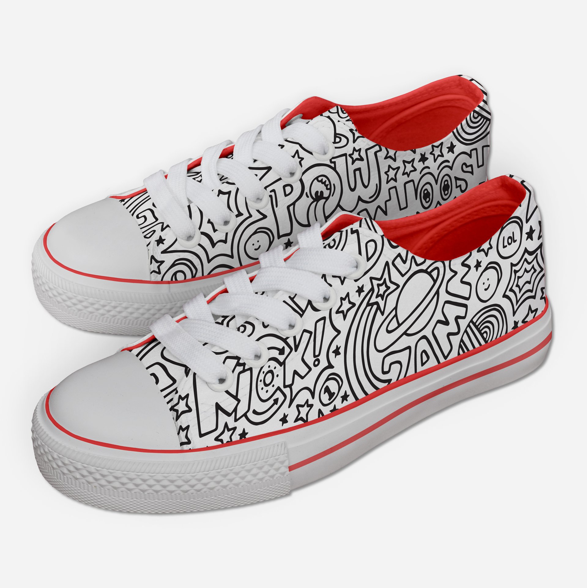 Comic Action Sneakers