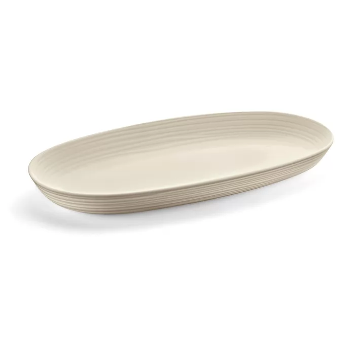 Guzzini Recycled Plastic Serving Tray Tierra in Clay