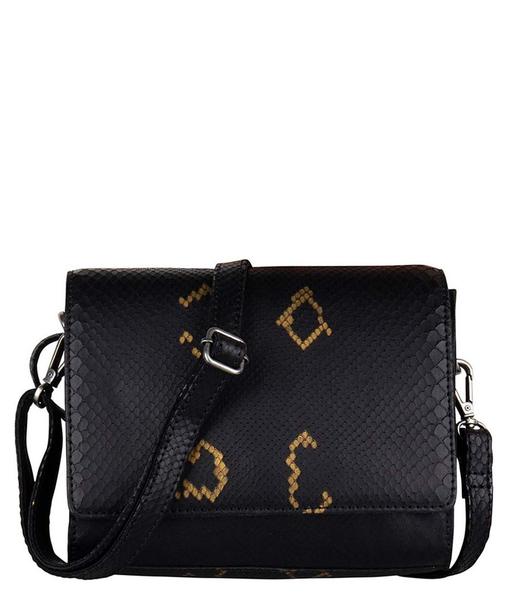 Bag Saphire X Bobby Bodt Snake Black And Gold