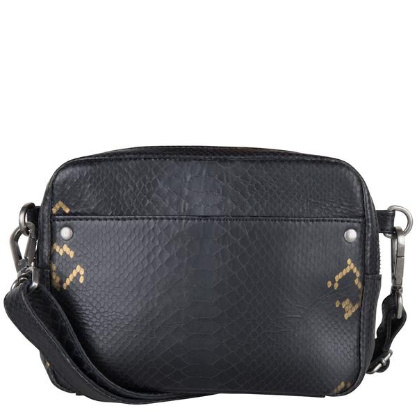 Bag Bobbie X Bobbie Bodt Snake Black And Gold