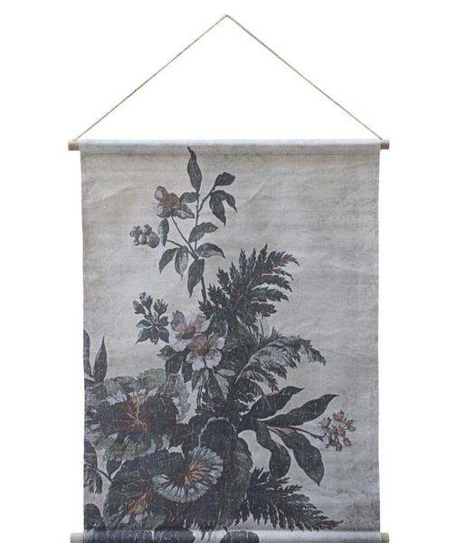 Maitri Canvas For Hanging W Floral Print H 97 L 76 cm