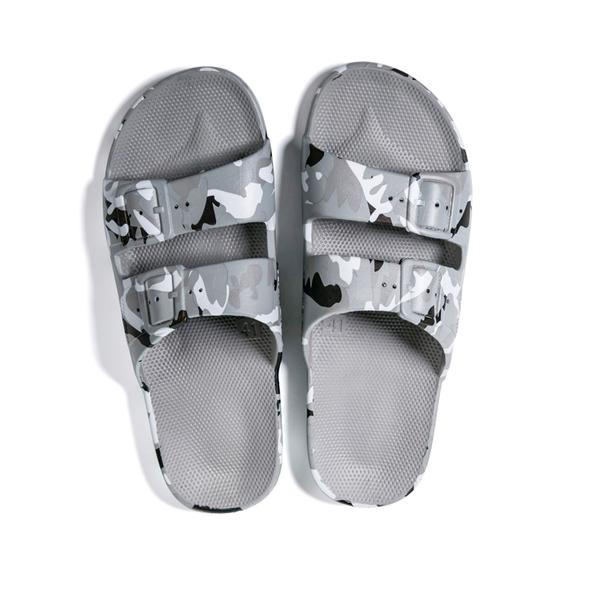 Freedom Moses Slippers Army Grey