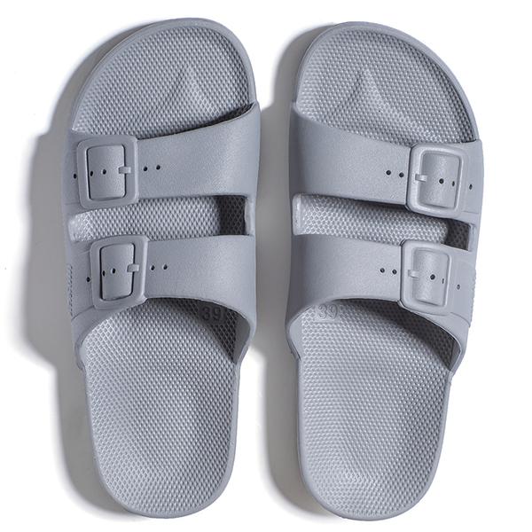 Freedom Moses Slippers Grey
