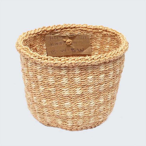 Kenyan Sisal Basket Mini Hope No 63