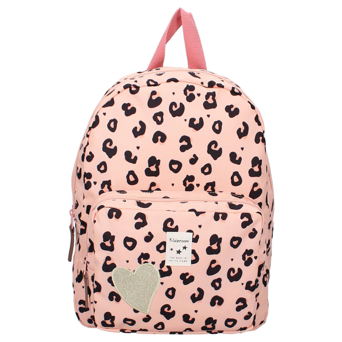 Peach Animal Print Backpack