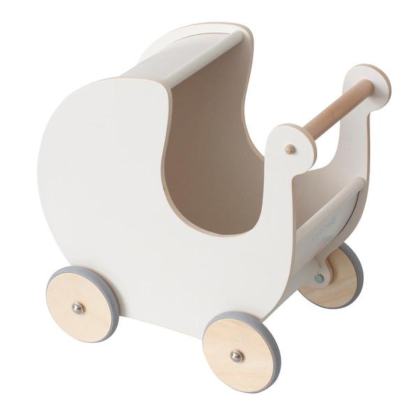 Wooden puppet winch Classic White