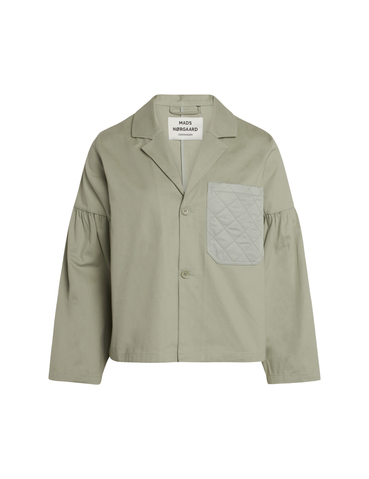 Mads Norgaard Light Army  Twill Blend Janille Jacket