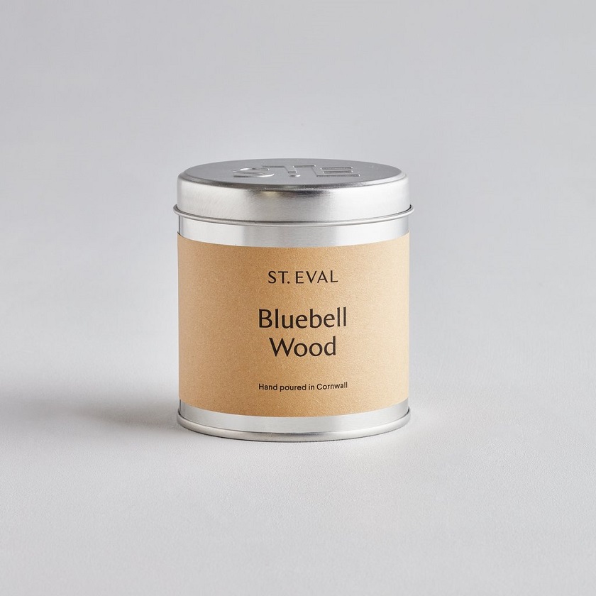St Eval Candle Company Bluebell Wood Scented Tin Candle