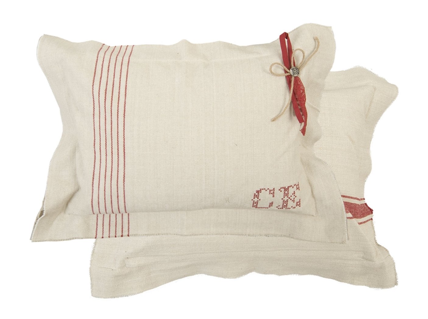 clayre & Eef Rectangular Cotton Cushion Cover