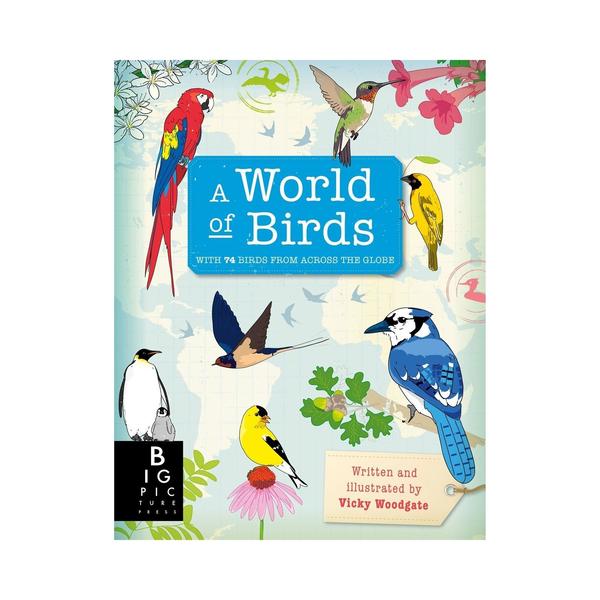 Vicky Woodgate A World Of Birds Book