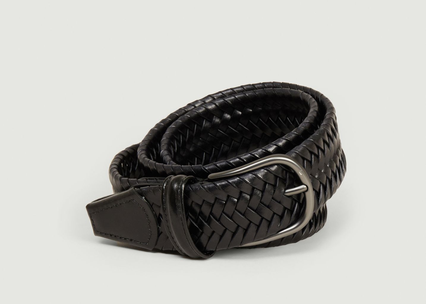 Anderson's Elasticated Braided Leather Belt