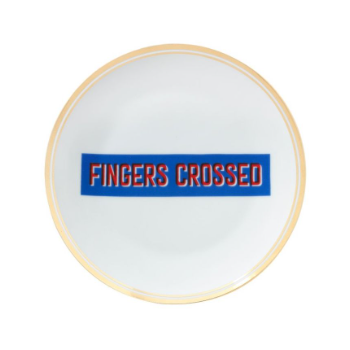Bitossi Home Fingers Crossed Plate