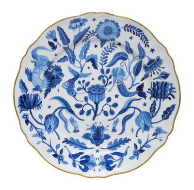 Bitossi Home All Over Blue Plate