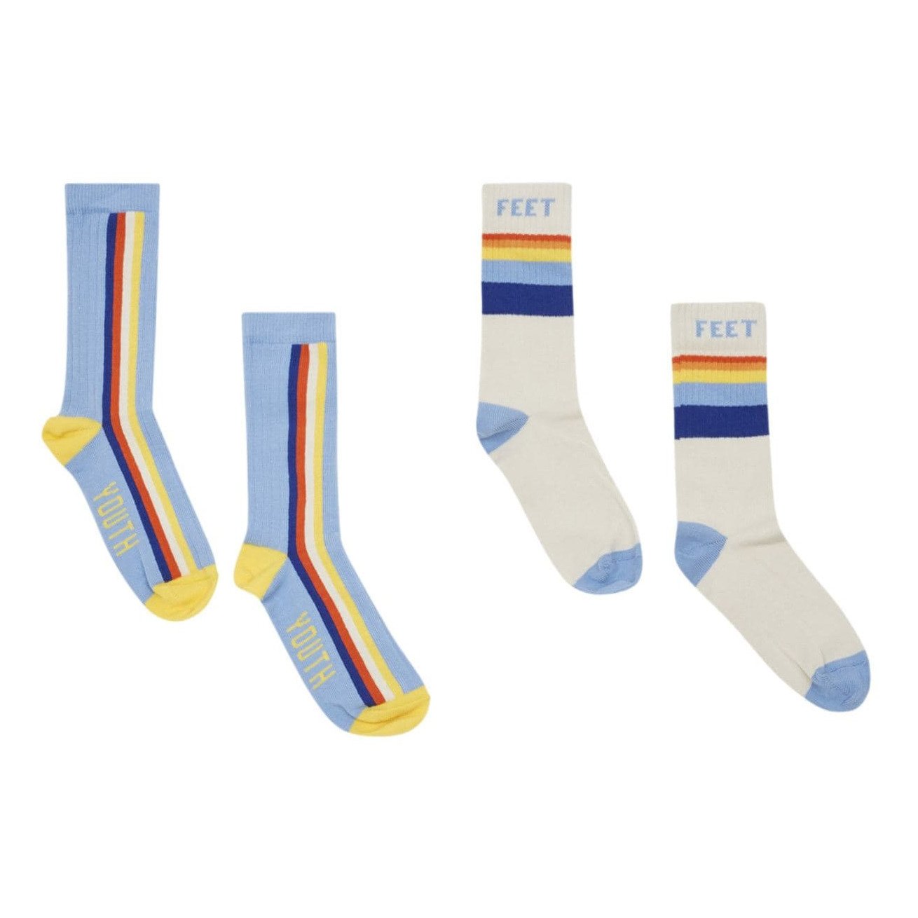 Hundred Pieces Surf Thank Youth Socks 2 Packs