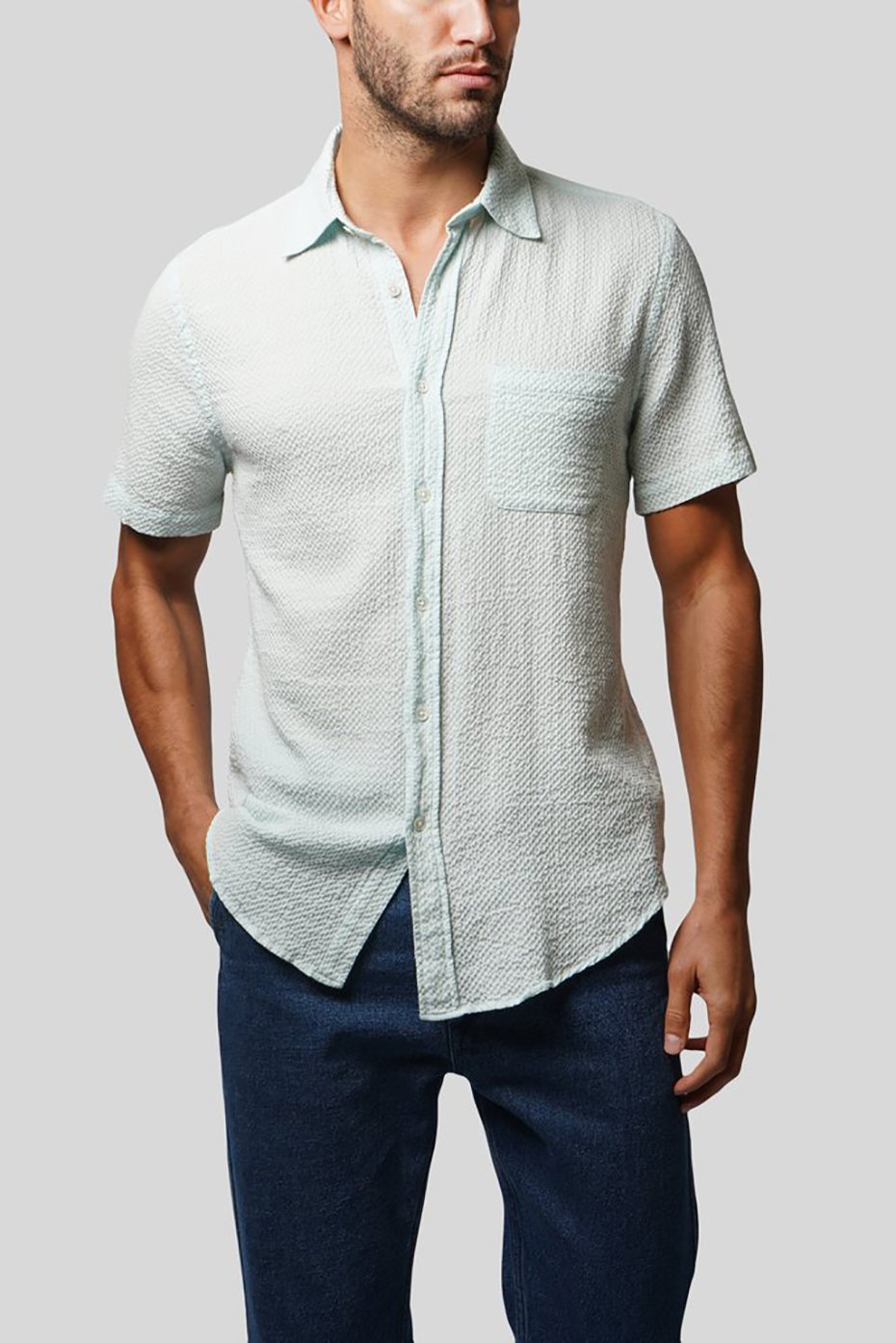  Portuguese Flannel Aqua Marine Marisol Shirt