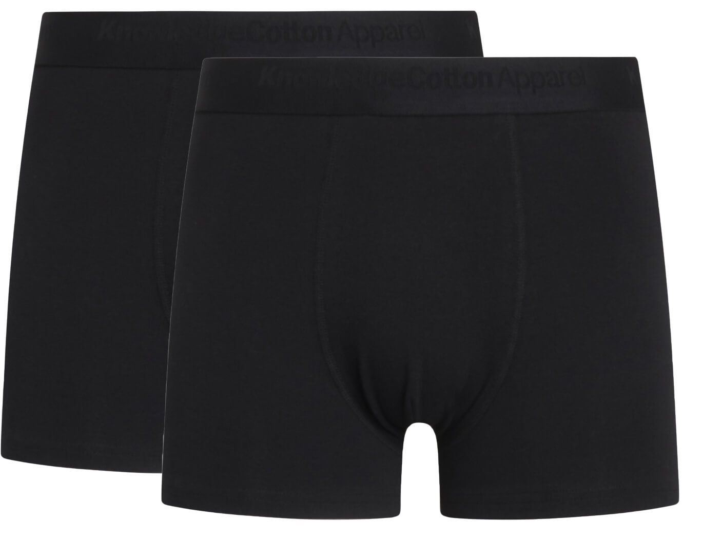 Knowledge Cotton Apparel  81071 Maple 2 pack Underwear Black
