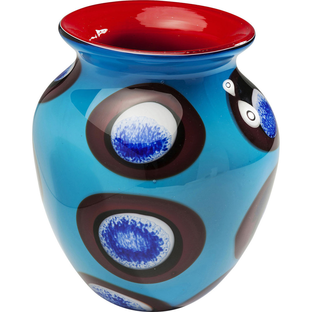Kare Design Blue Murrina Vase