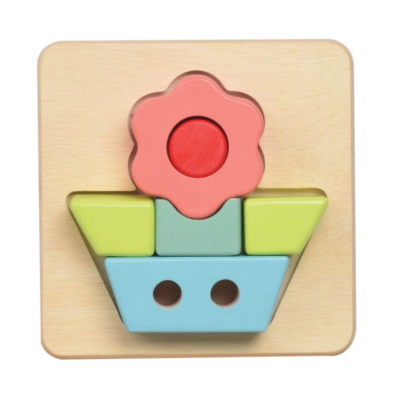 Loula and Deer Flower Tray Kids Puzzle