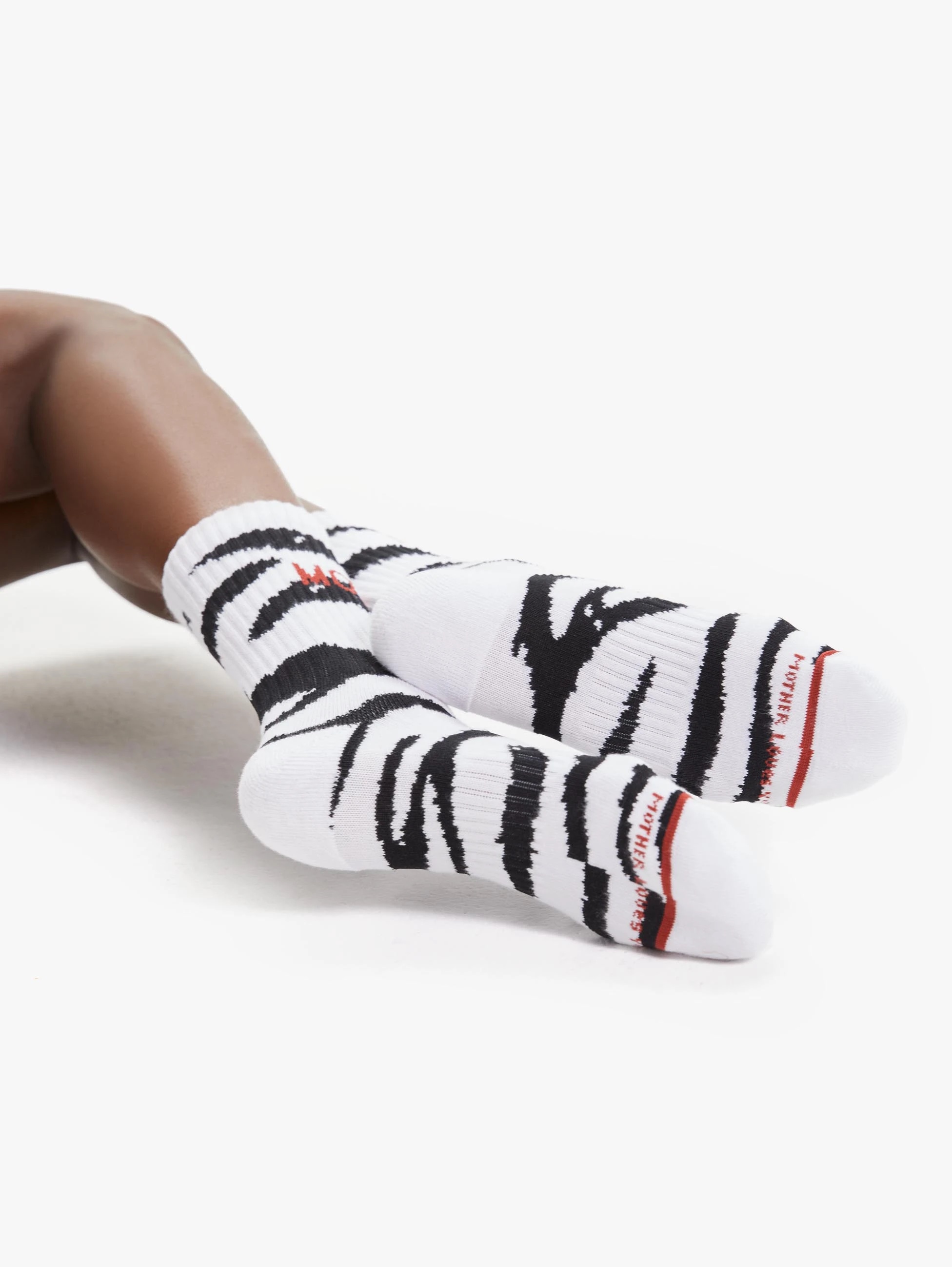 Mother Denim Baby Steps Zebra Classic Tube Socks