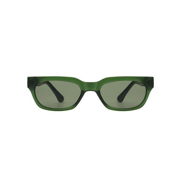A Kjærbede Bror Dark Green Transparent Sunglasses
