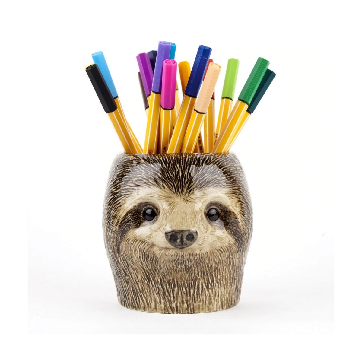 Quail Ceramics Sloth Pencil Pot