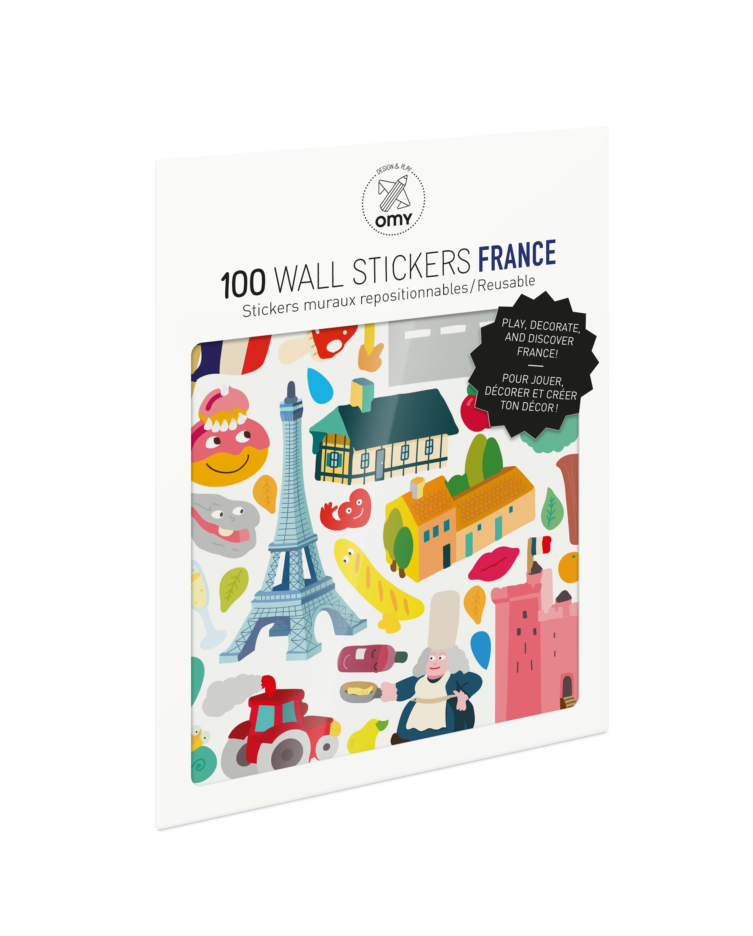 OMY Omy 100 Stickers France