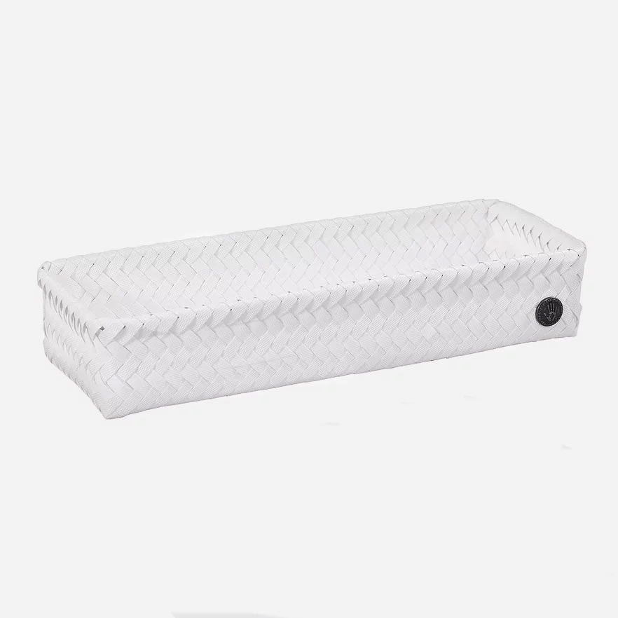 Long Fit Basket Eco Friendly Recycled Plastic White
