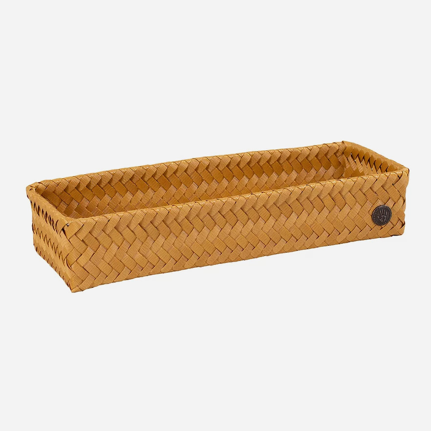 Long Fit Basket Eco Friendly Recycled Plastic Ochre