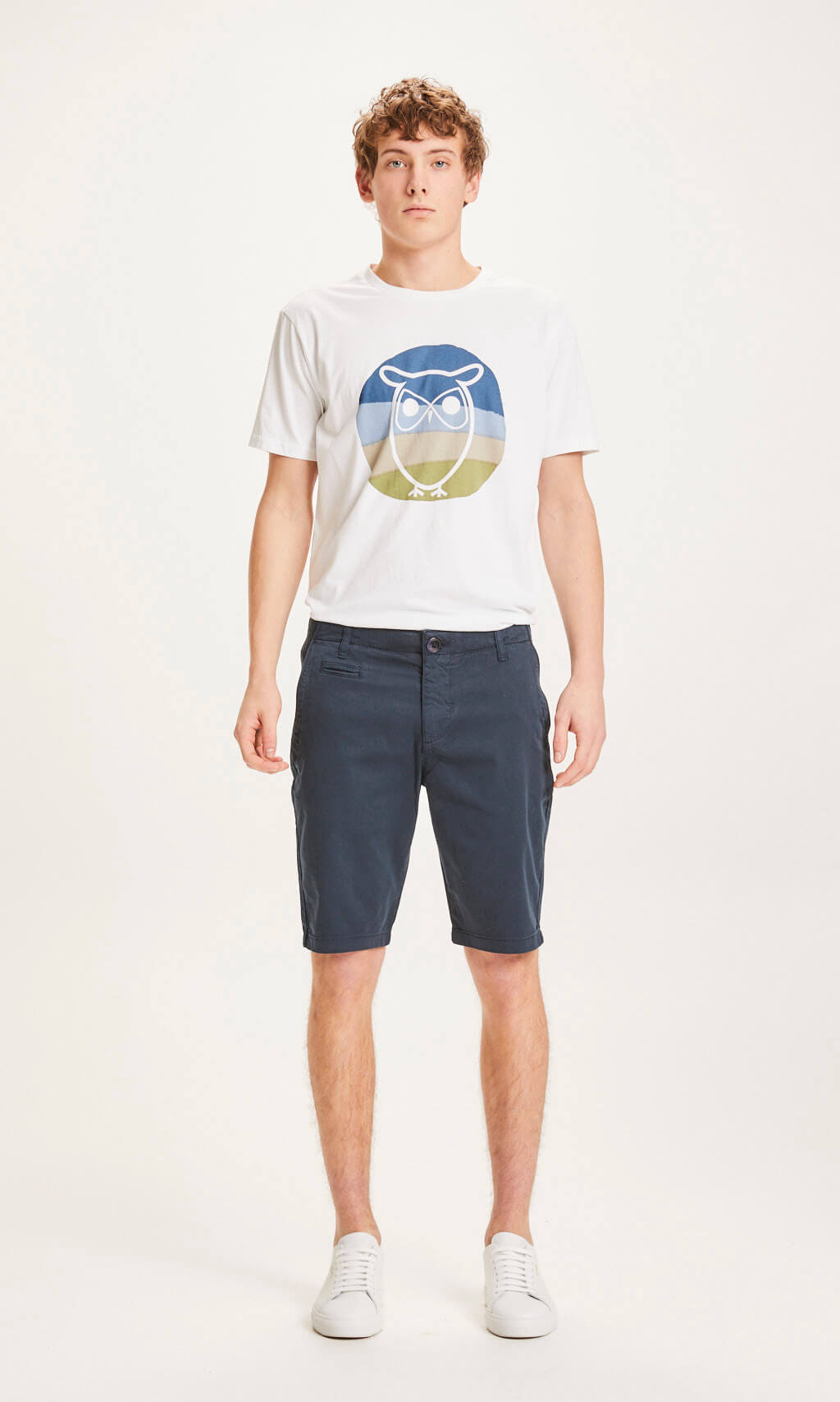 Knowledge Cotton Apparel  Total Eclipse 50182 Chuck Regular Chino Shorts