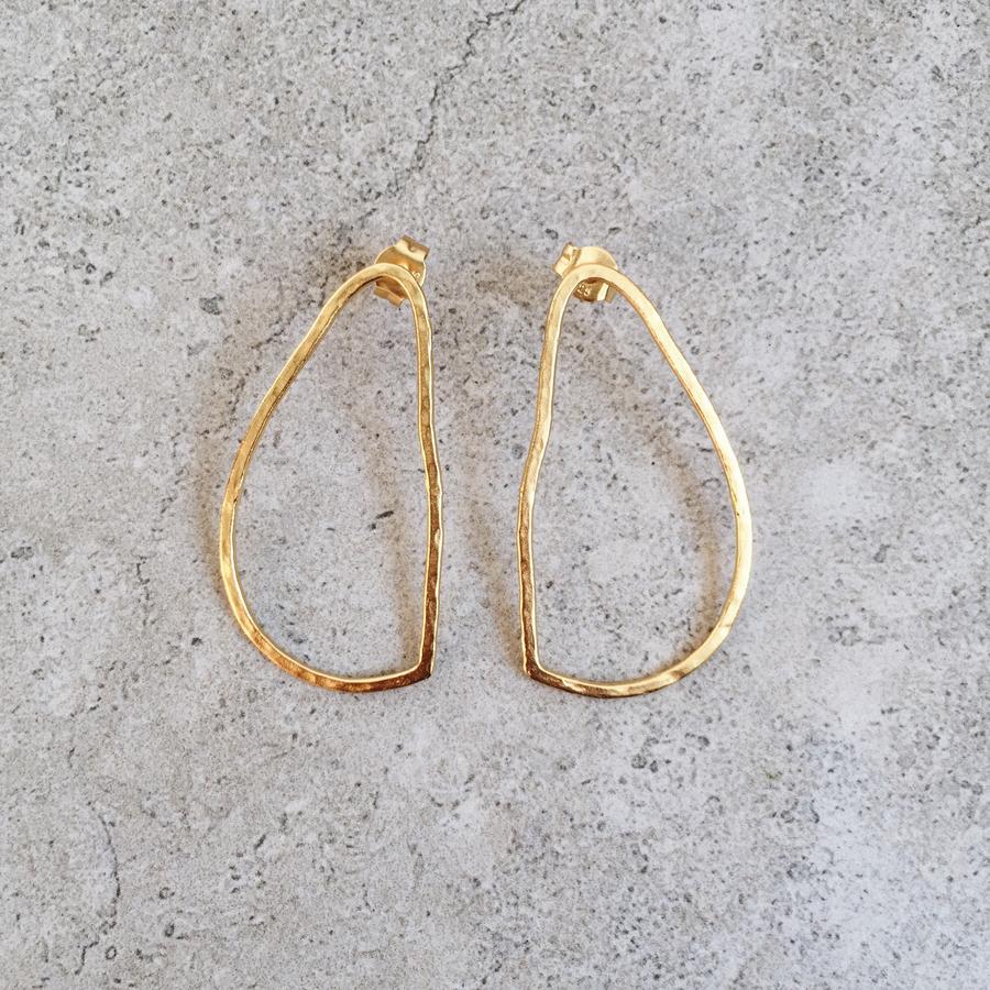 Lines + Current Delilah Earrings Gold