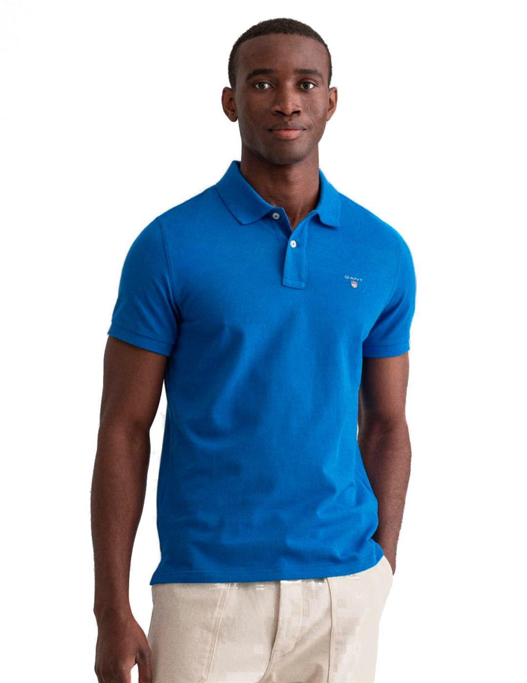 Strong Blue Original Pique Polo