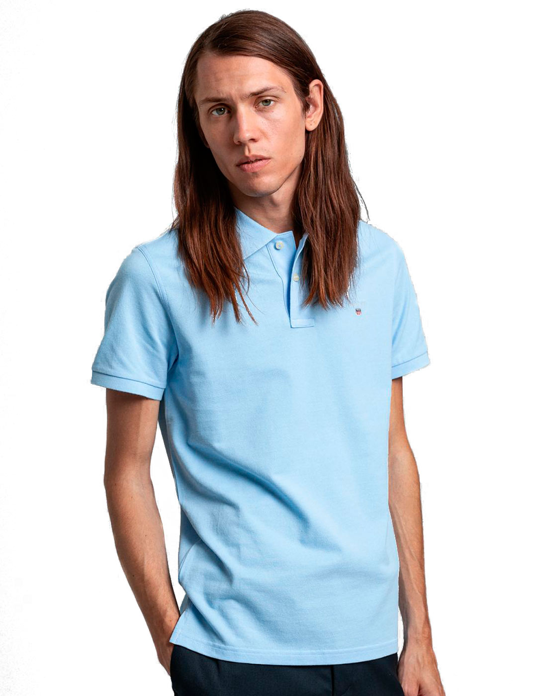 Original Pique Polo Sky Blue