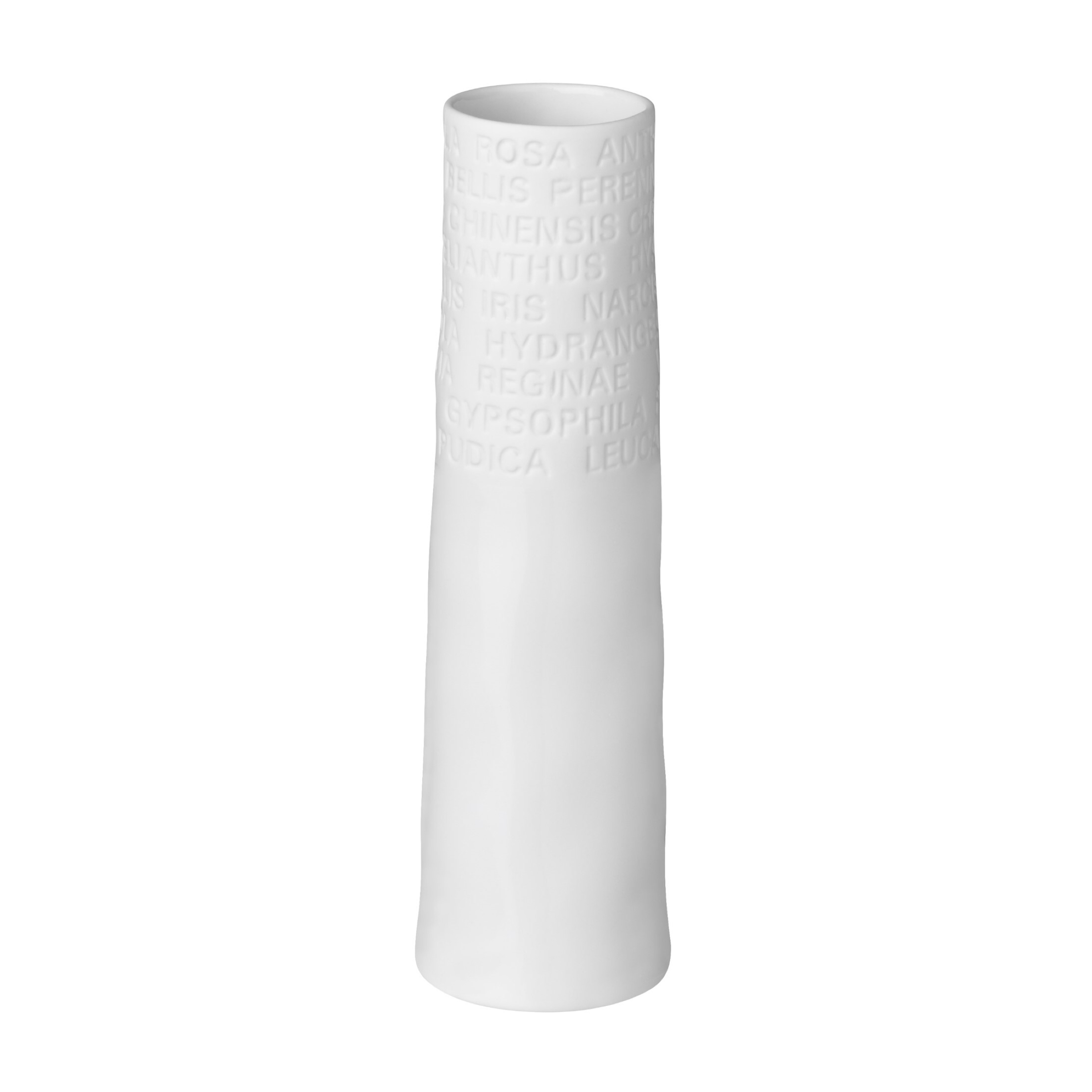 Räder White Porcelain Room Poetry Vase - Small 
