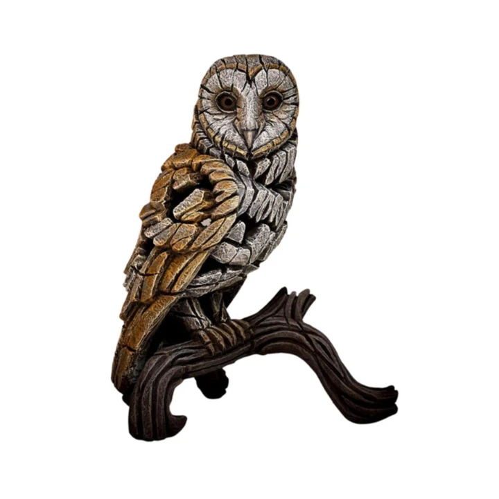Edge Barn Owl Sculpture By Matt Buckley