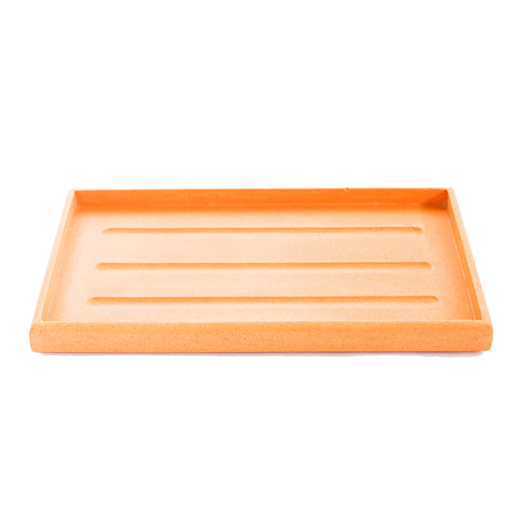 Rectangle Tray In Peachy Pink