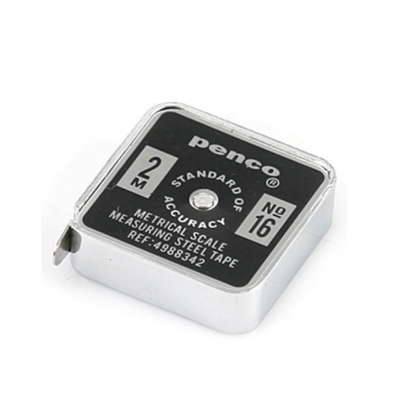 Penco Pocket Tape Measure 2m Black
