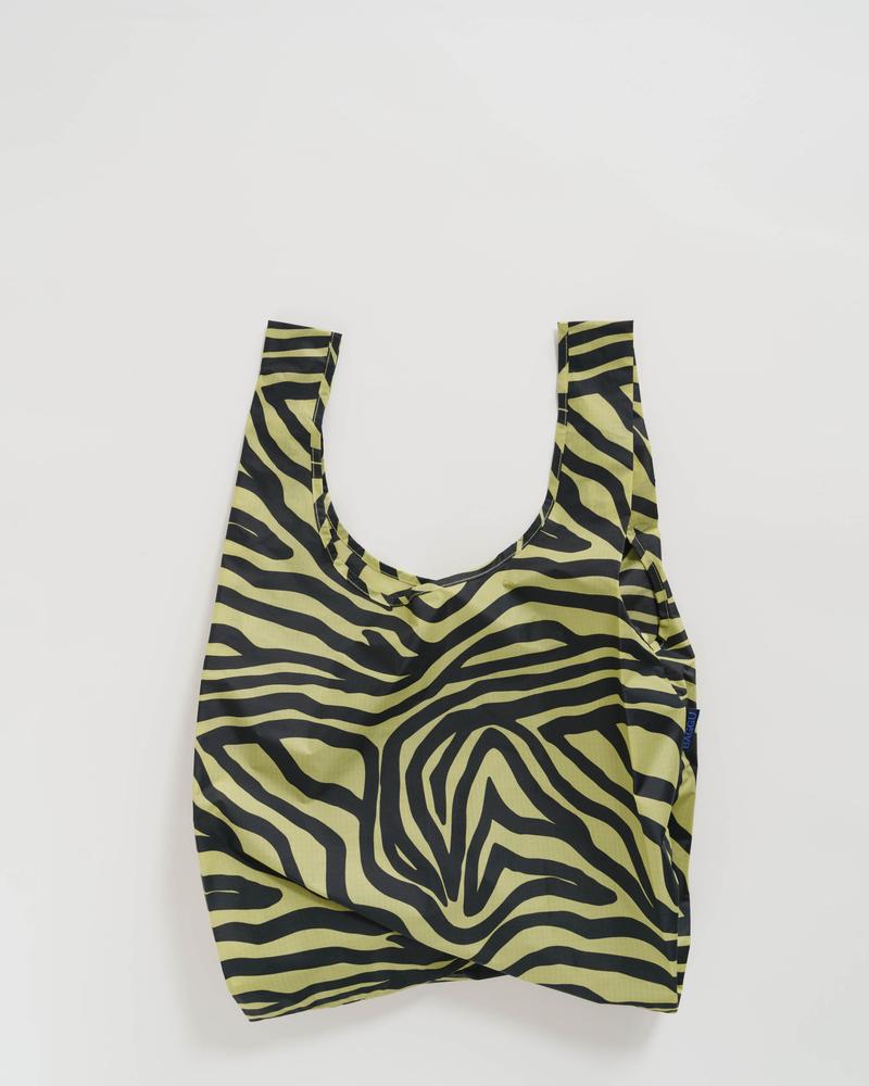 Baggu Olive Zebra Standard Reusable Bag